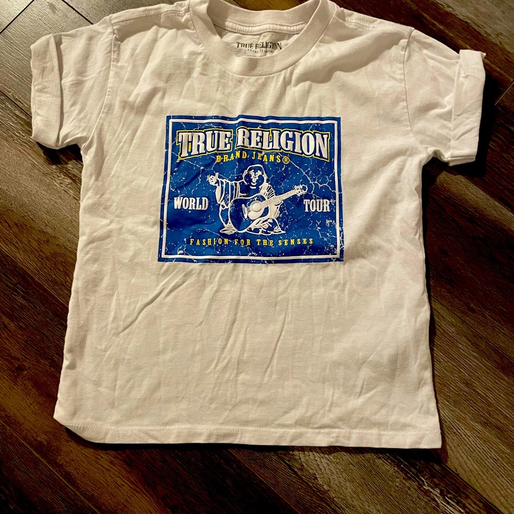 True religion tshirt youth medium